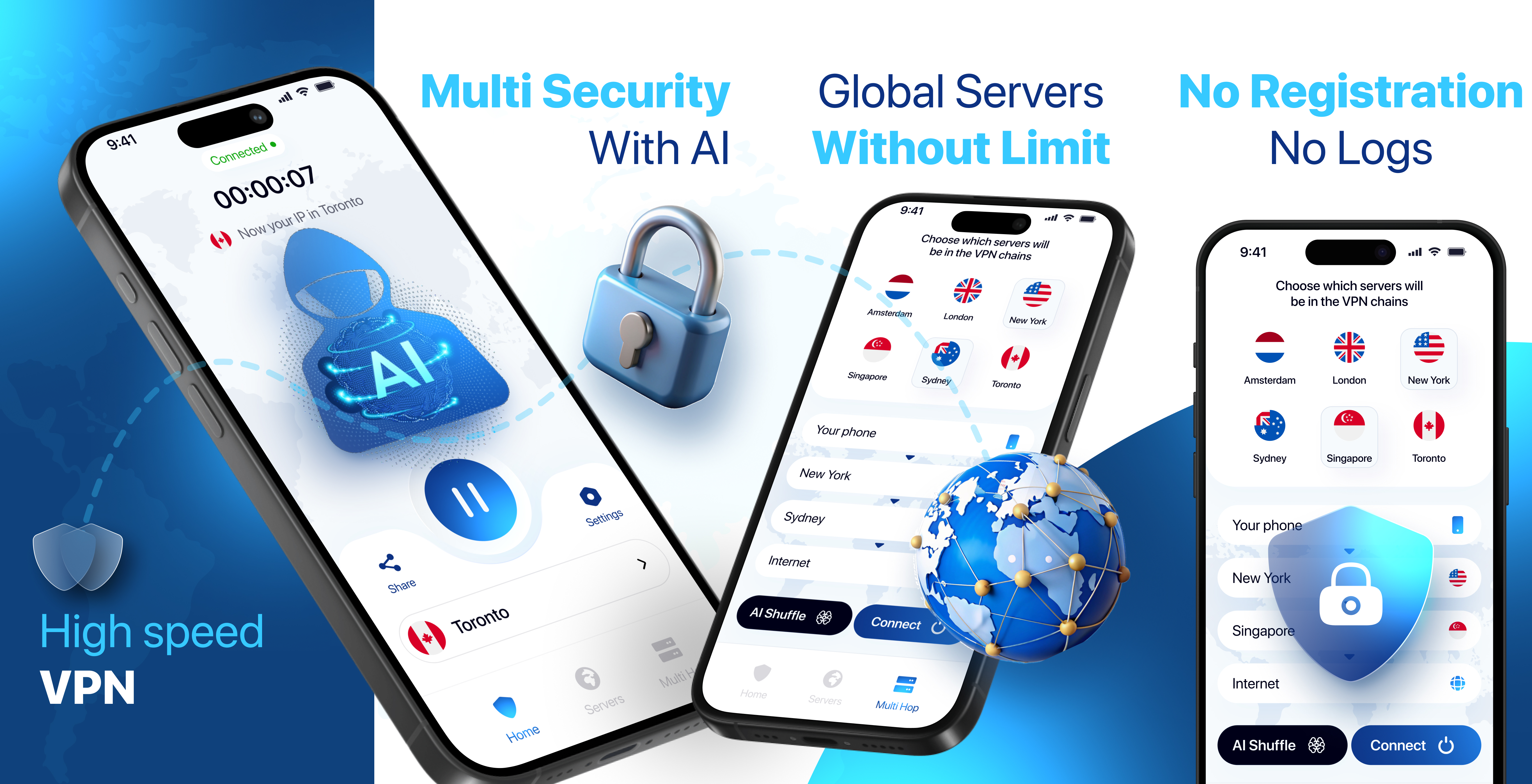 Multix VPN App Preview